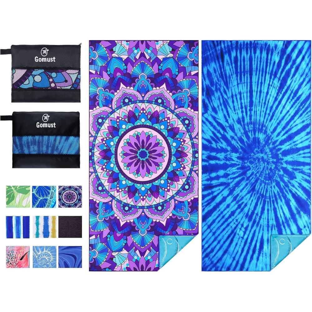 Camp Towel Microfiber - Lightweight Oversized 71x32 Beach Towels -