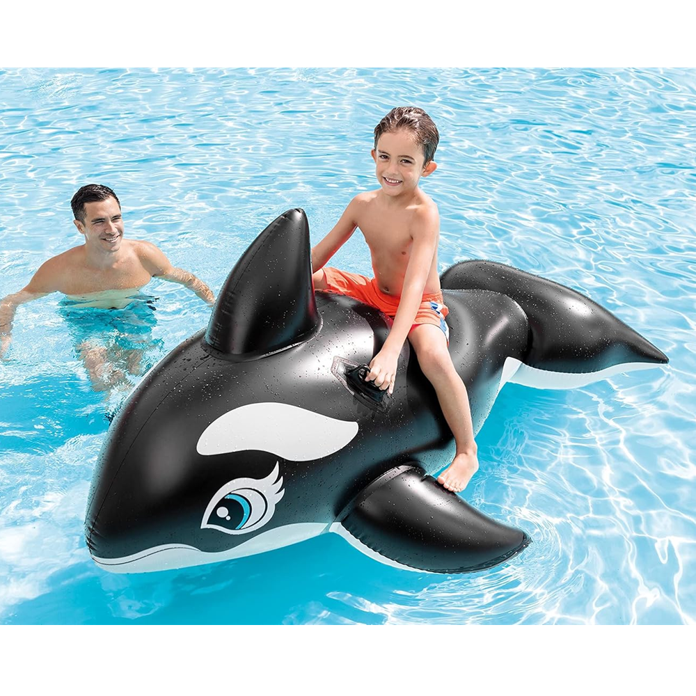 Inflatable Mattress - Giant Whale Inflatable Floating Bed Pool