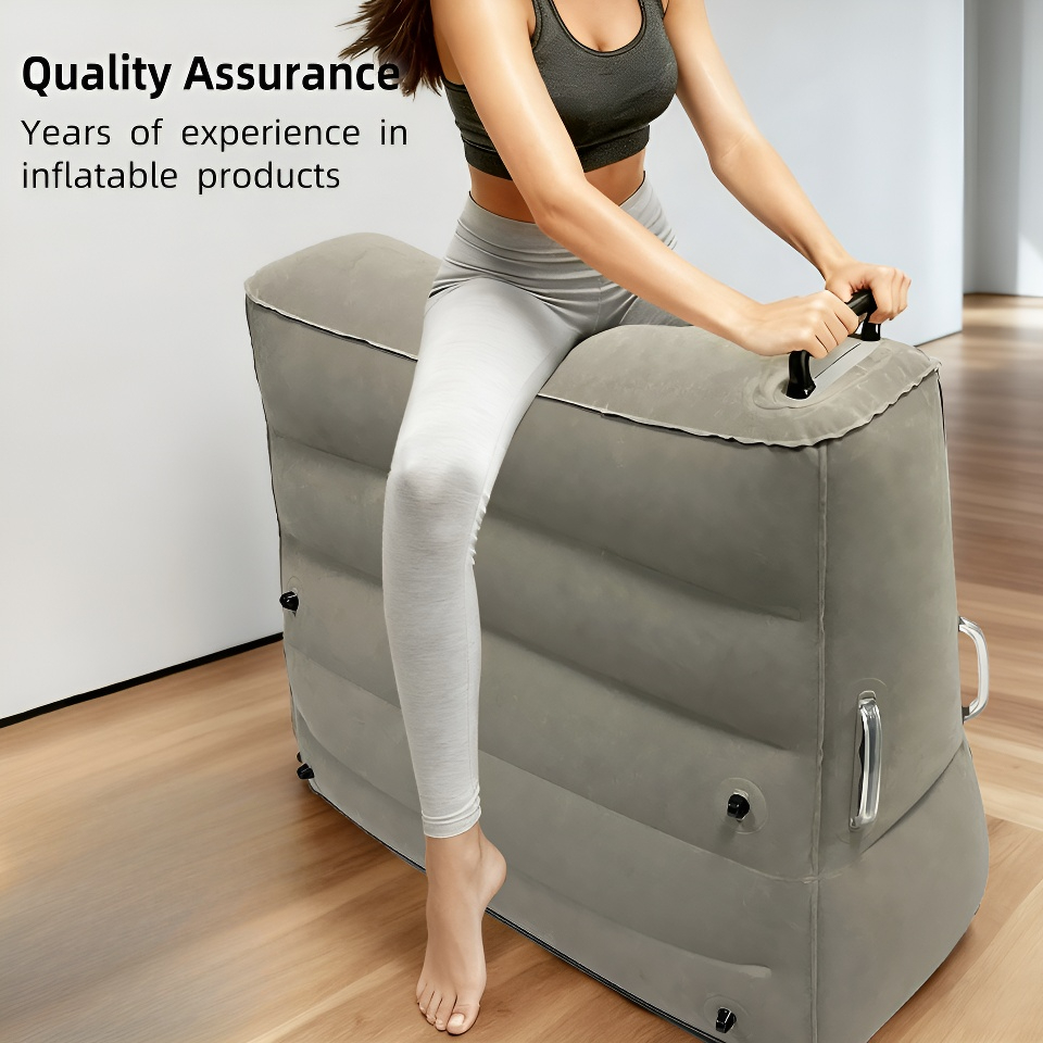 Inflatable Mattress - Inflatable Mattress Horse Riding Pad Armrest