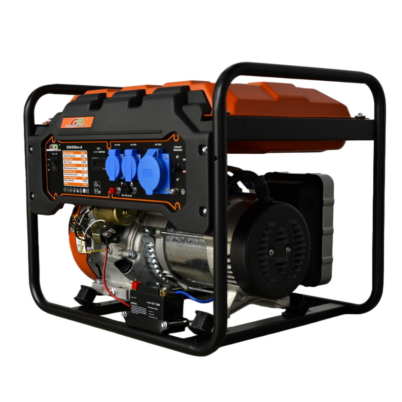 Outdoor Camping Set - EG6500es-A Portable Generator Power Generator 220V