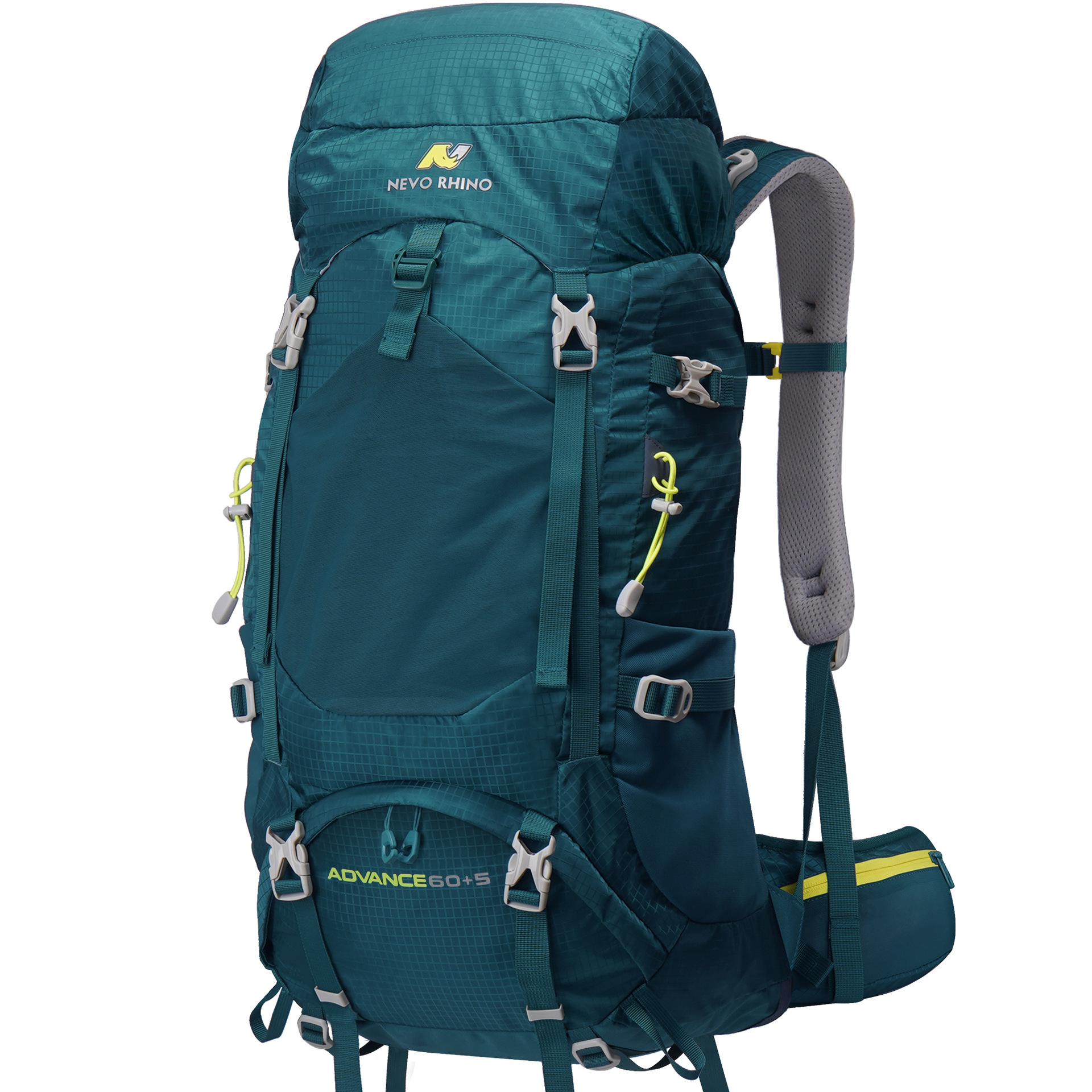 Lightweight Backpack 65L - Nylon lightweight outdoor hiking bag, heavy-duty