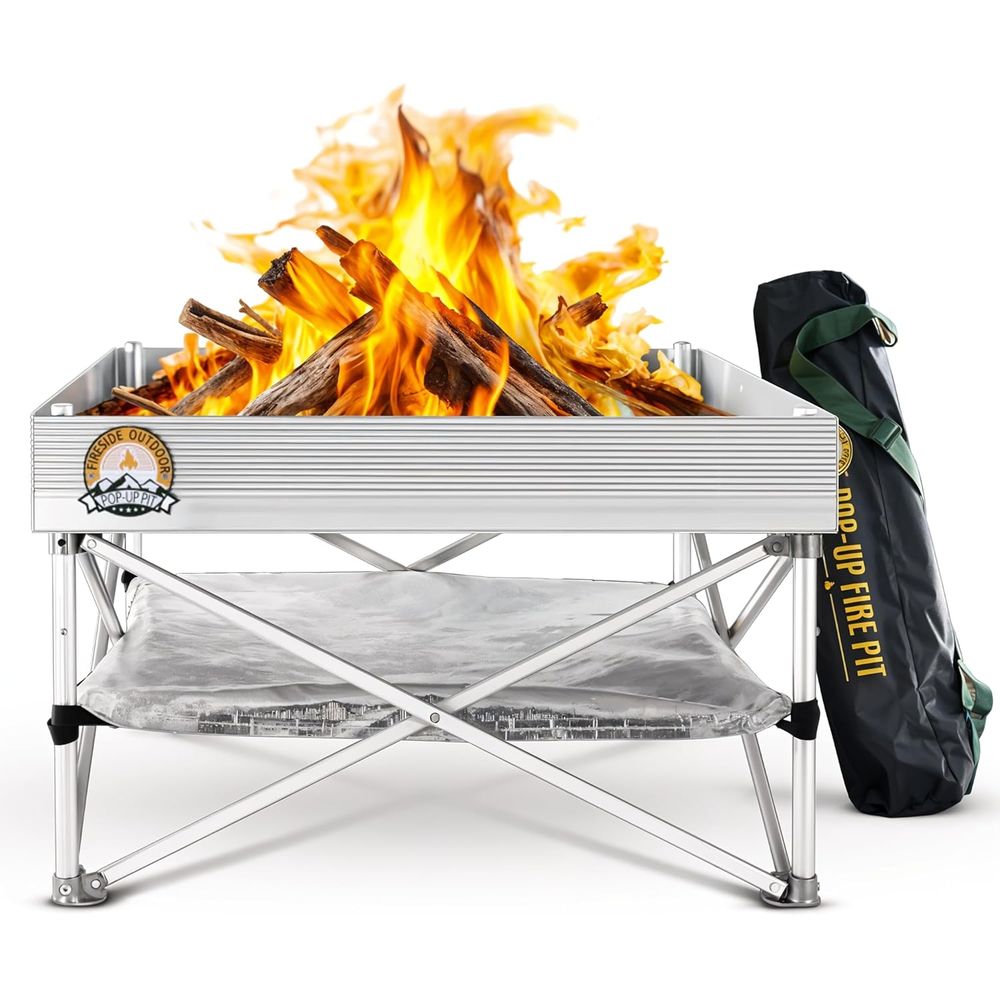 Outdoor Camping Fire Pit - Portable Outdoor Fire Pit for Camping