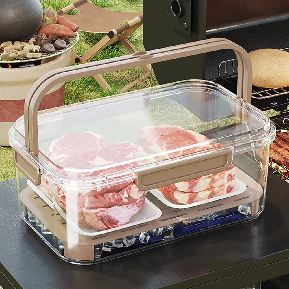 Outdoor Camping Set - Portable Food Storage Container Large Capacity