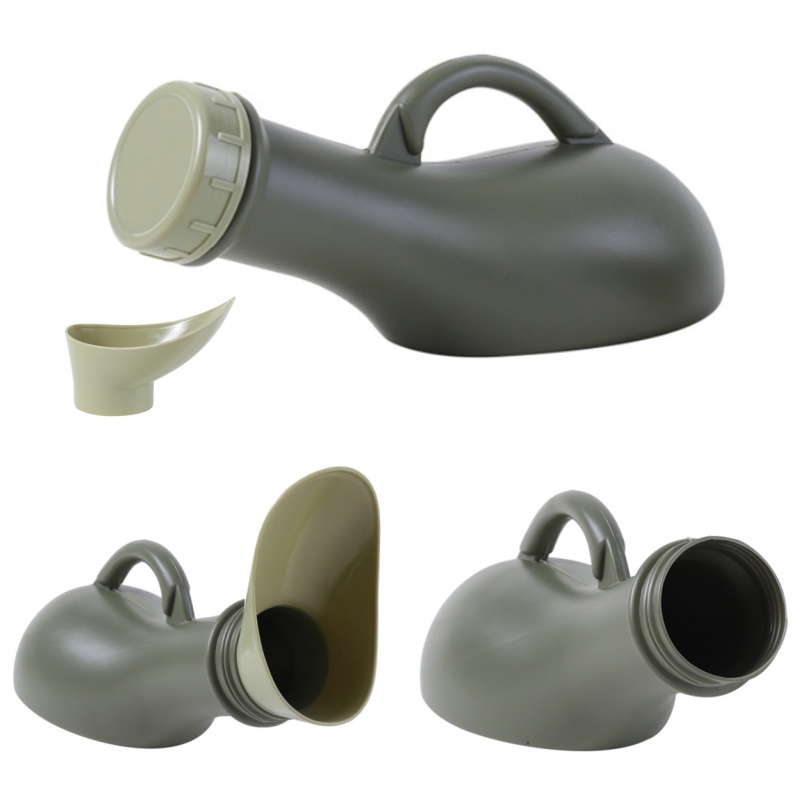 Outdoor Camping Urinal - 1000ml Plastic Mobile Urinal Toilet Aid