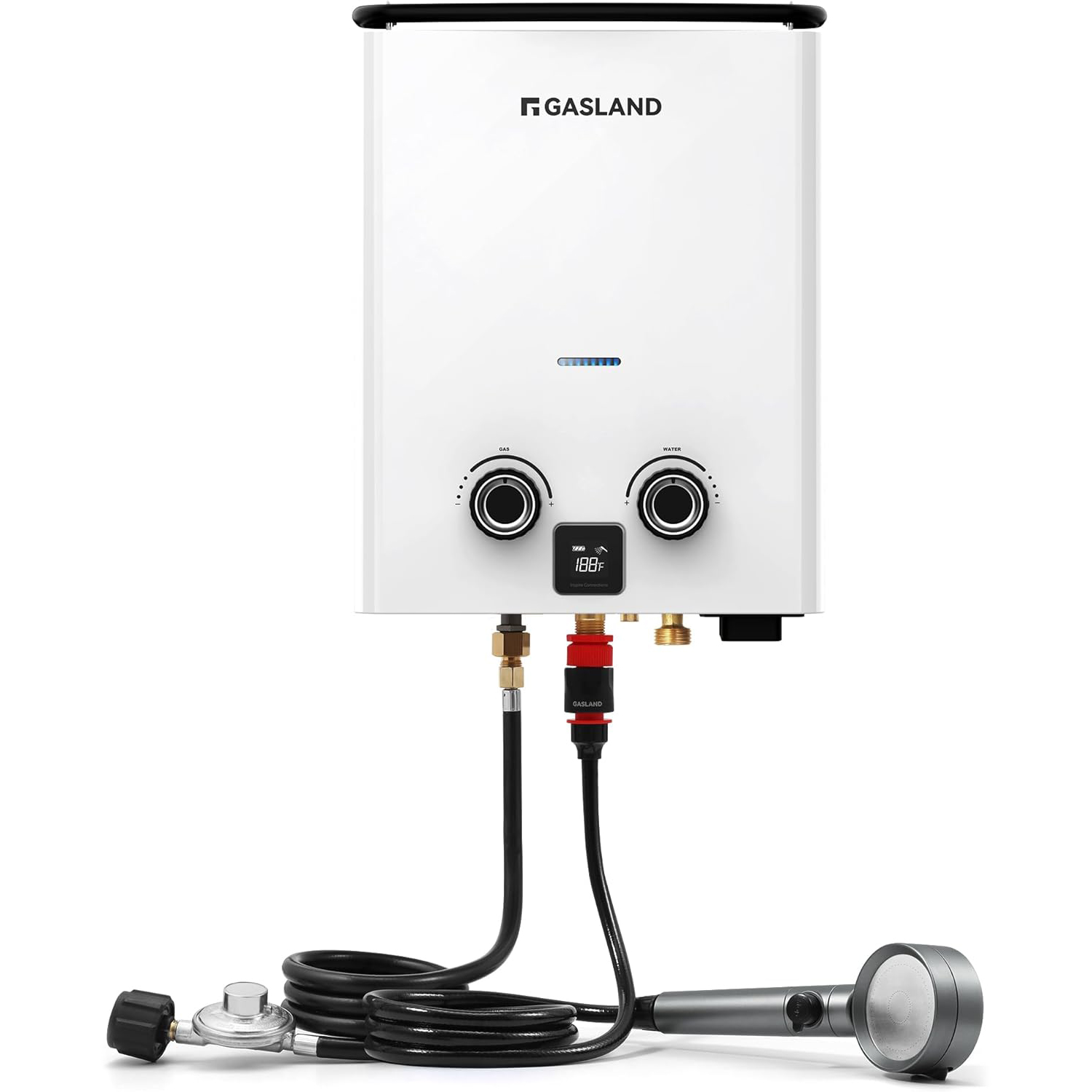 Outdoor Camping Hot Water Heater - GASLAND Goshower G5 1.32GPM 34000BTU Portable