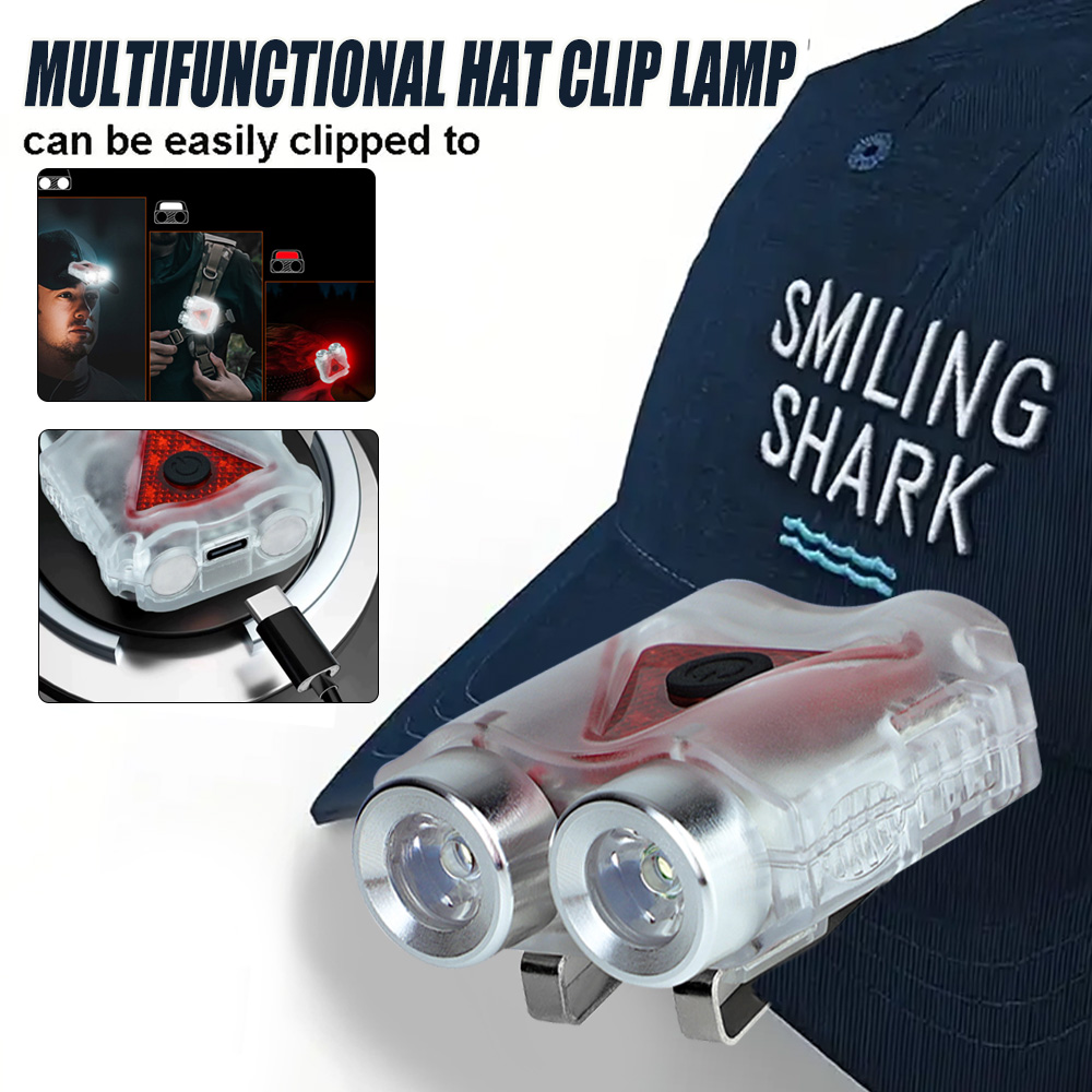 Headlamp - F5 Rechargeable Hands-Free Led Headlamp,Waterproof Keychain