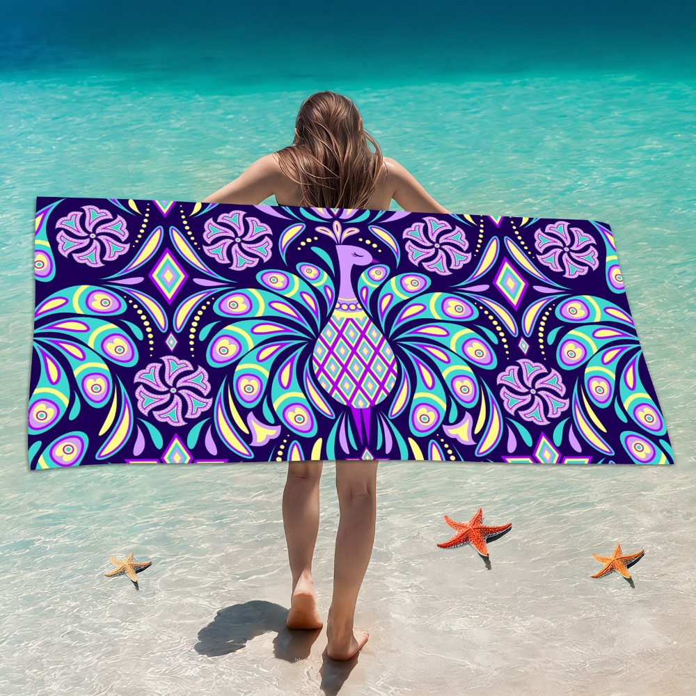 Abstract Beach Towel 70x140CM  - Camp Towel Microfiber recensie en prijs