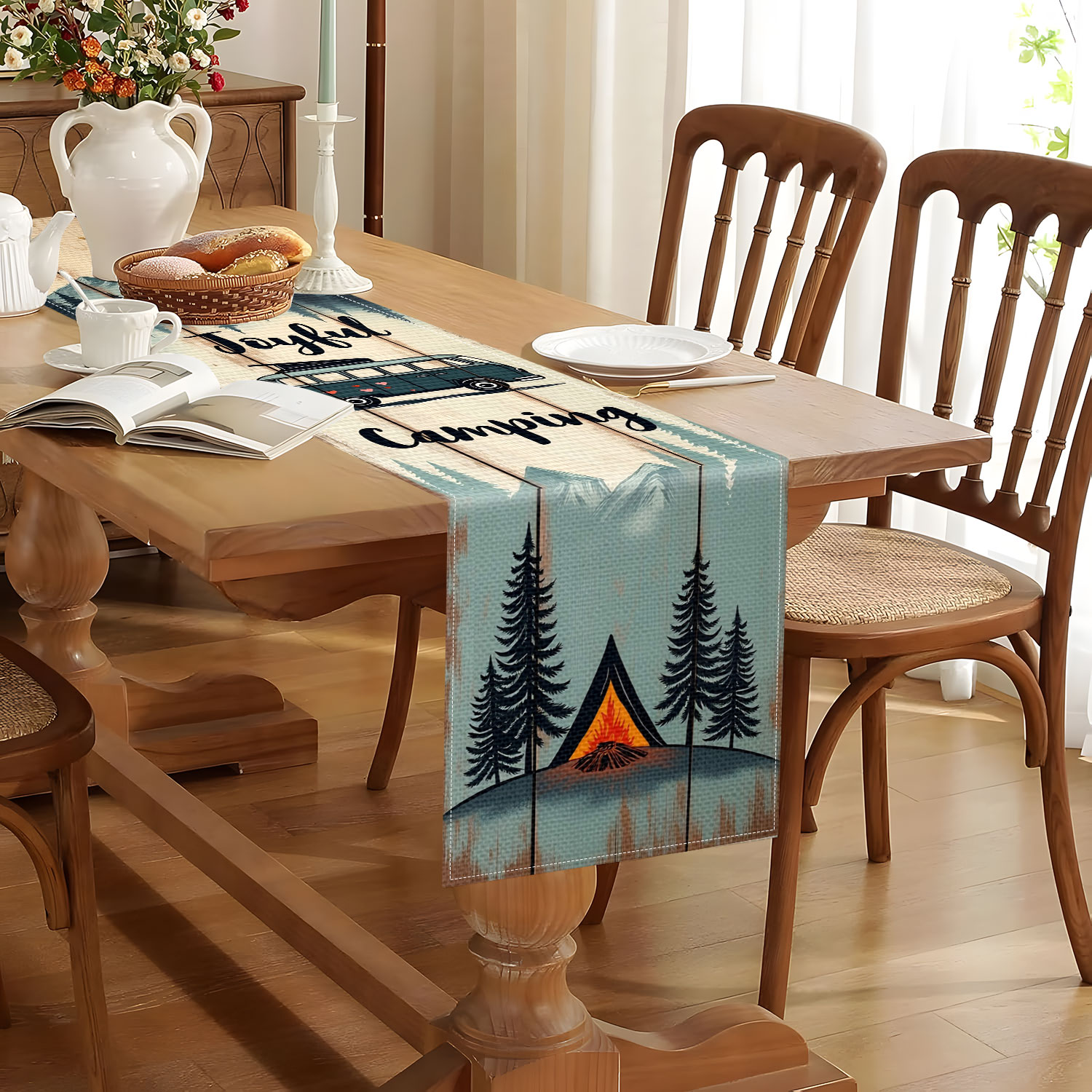 1 Camping Style Theme Table Ru - Outdoor Camping Exhibition recensie en prijs