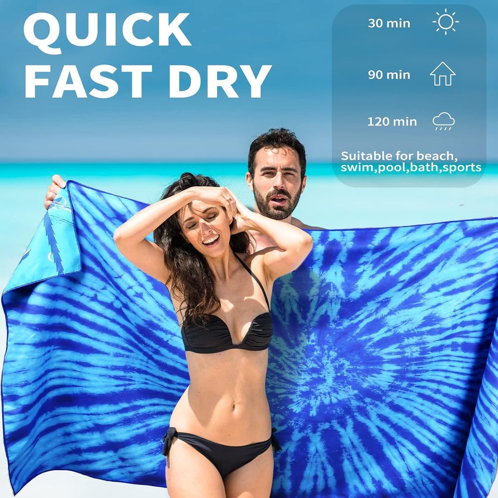 Lightweight Oversized 71x32 Be - Camp Towel Microfiber recensie en prijs