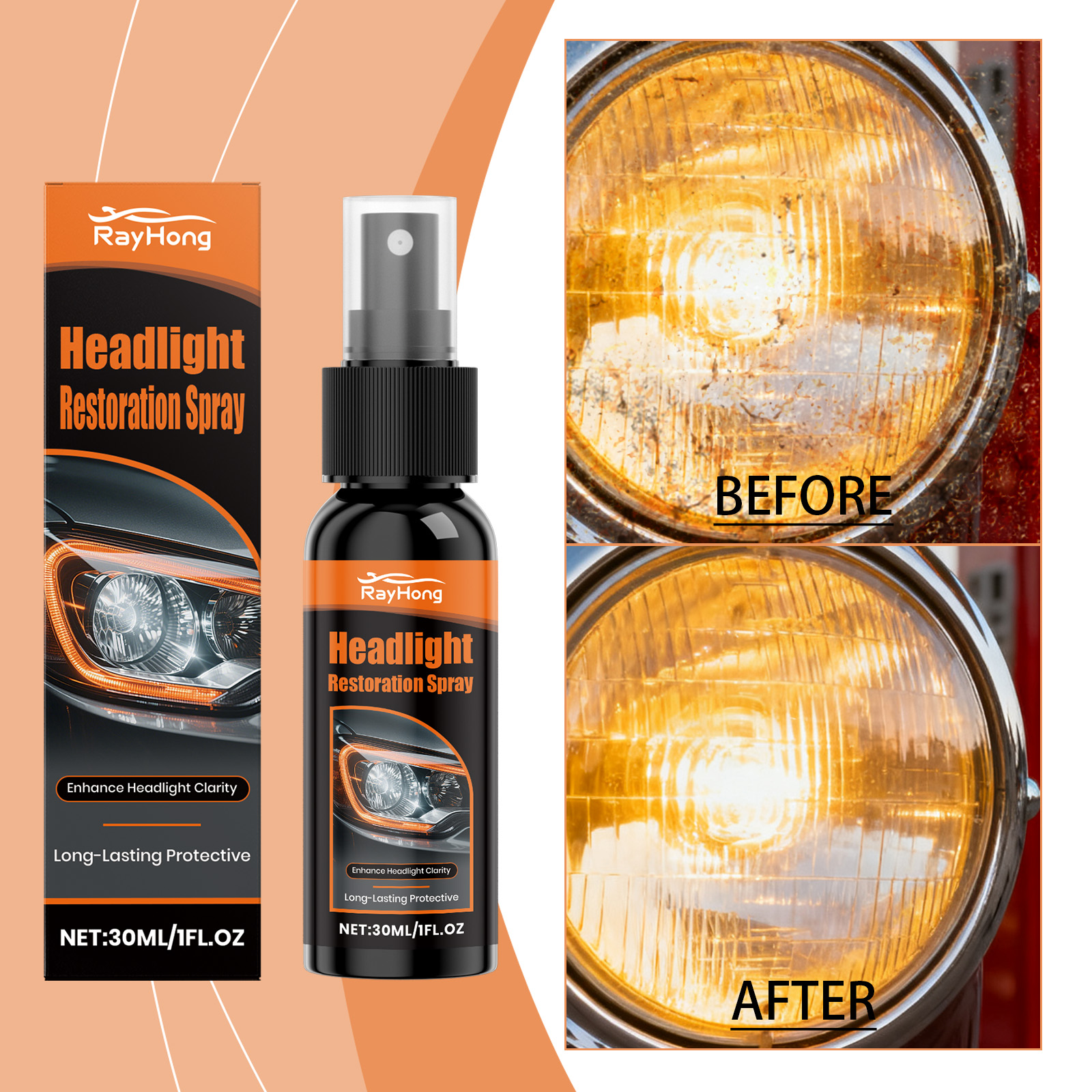 30ml Headlight Restoration Spr - Headlamp recensie en prijs