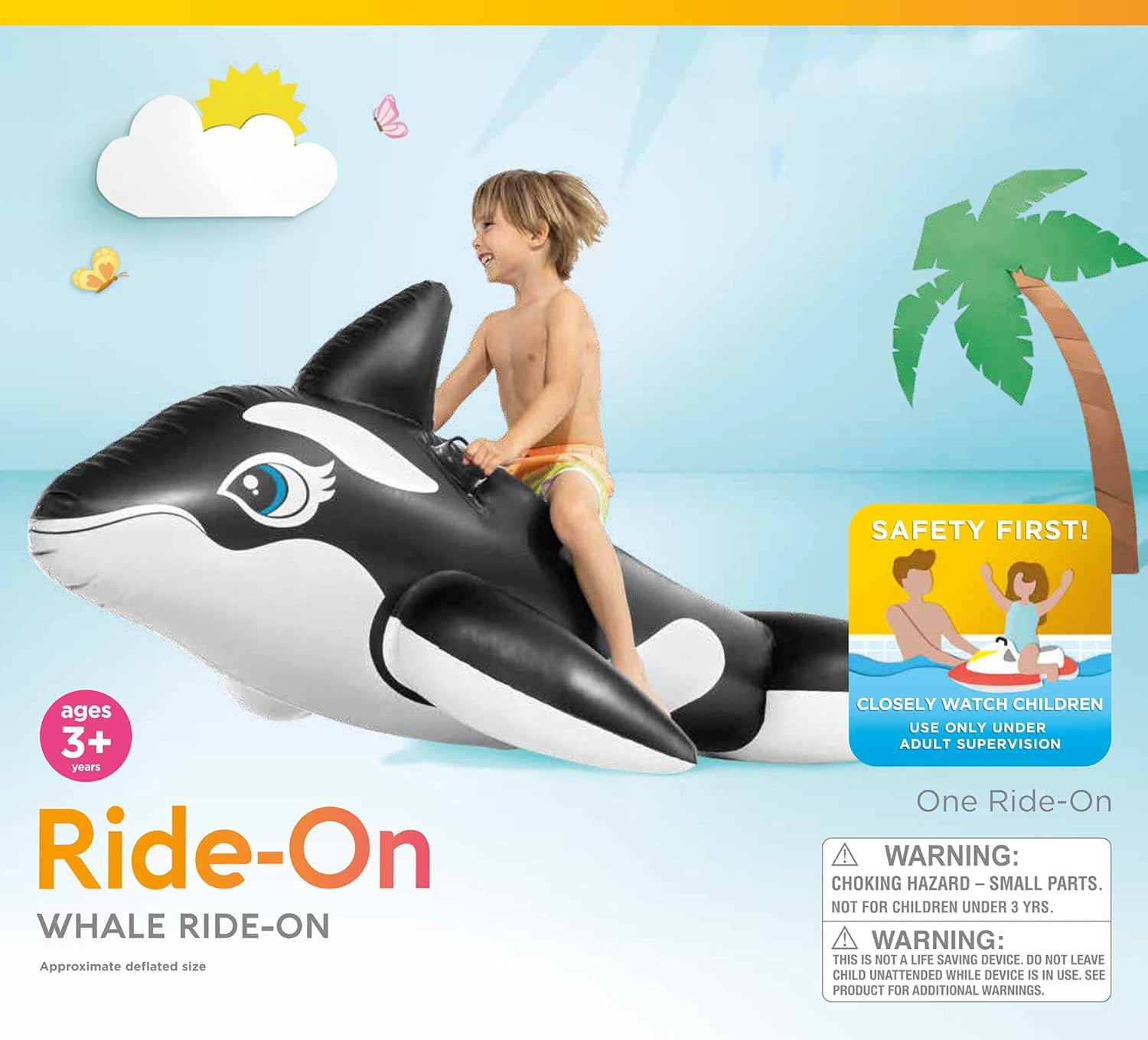 Giant Whale Inflatable Floatin - Inflatable Mattress recensie en prijs
