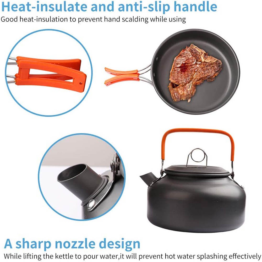Outdoor camping cooker portabl - Outdoor Camping Kettle recensie en prijs