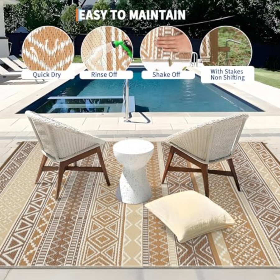 Waterproof Outdoor Rug 9x18 fo - Outdoor Camping Rugs 9X18 recensie en prijs