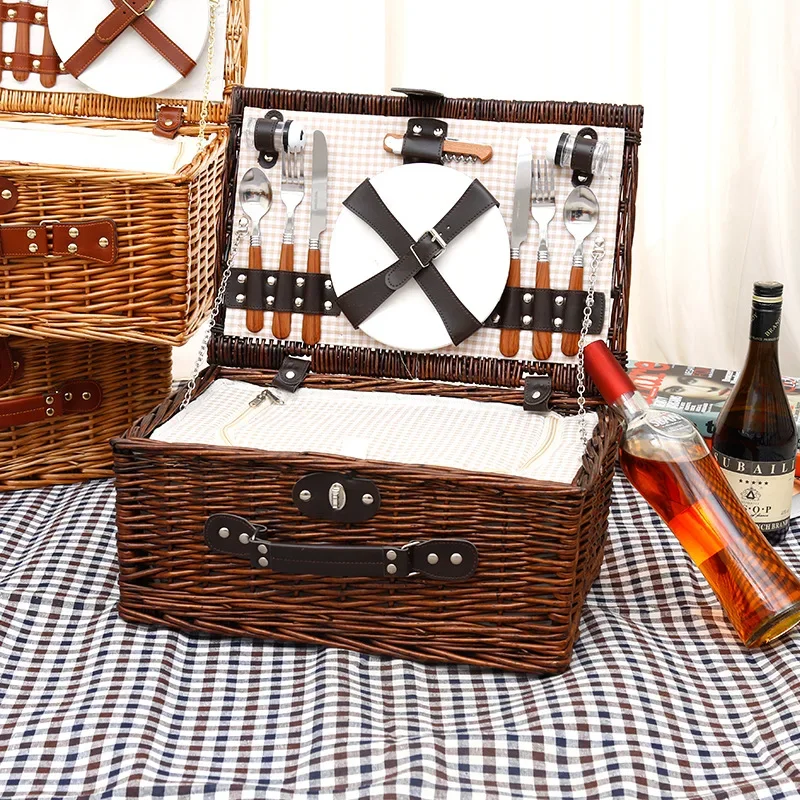 Family outing picnic basket, o - Outdoor Camping Box recensie en prijs