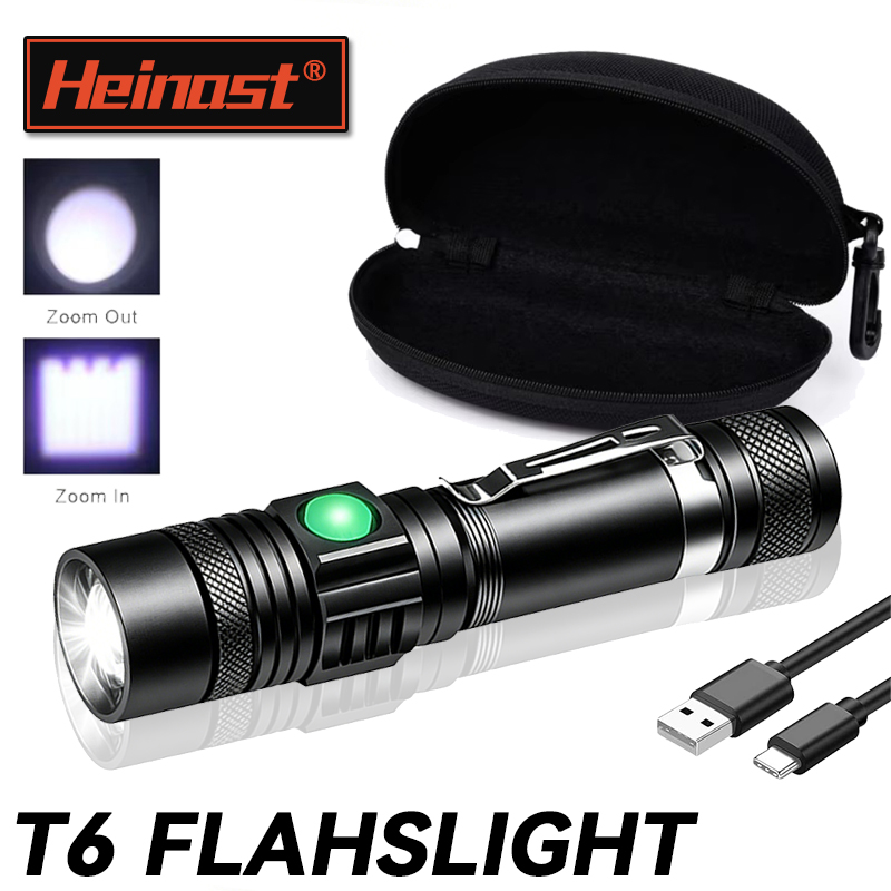 T6 LED Rechargeable Flashlight - Headlamp recensie en prijs