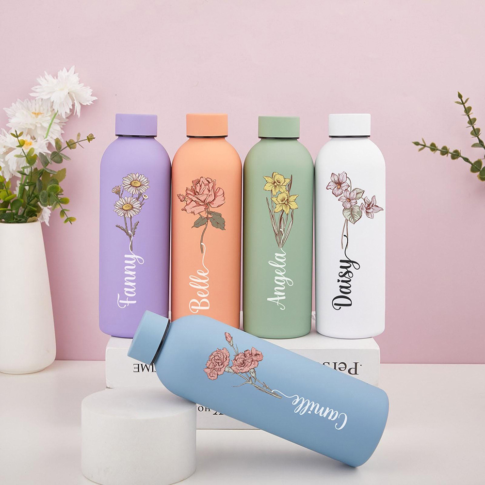 Customized floral water bottle - Outdoor Camping Items recensie en prijs
