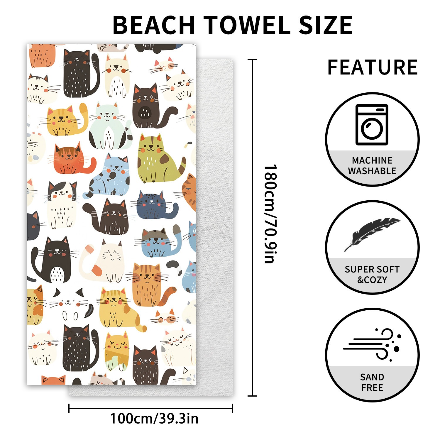 Letter Palm Tree Beach Towel 1 - Camp Towel Microfiber recensie en prijs