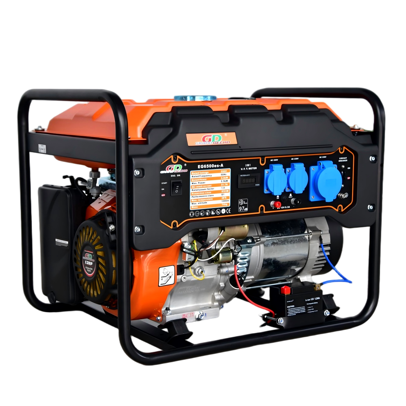 EG6500es-A Portable Generator  - Outdoor Camping Set recensie en prijs