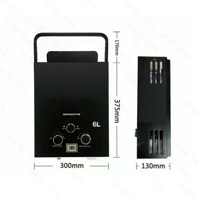 6L Portable Tankless Gas Water - Outdoor Camping Shower recensie en prijs