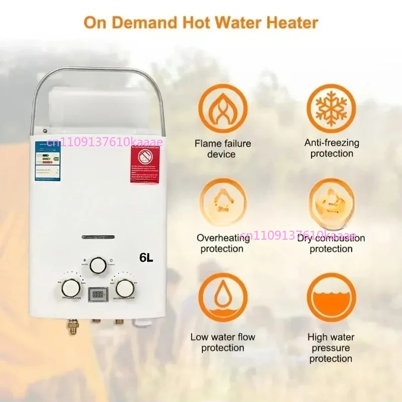 6L L-PG Propane Tankless Water - Outdoor Camping Hot Water Heater recensie en prijs