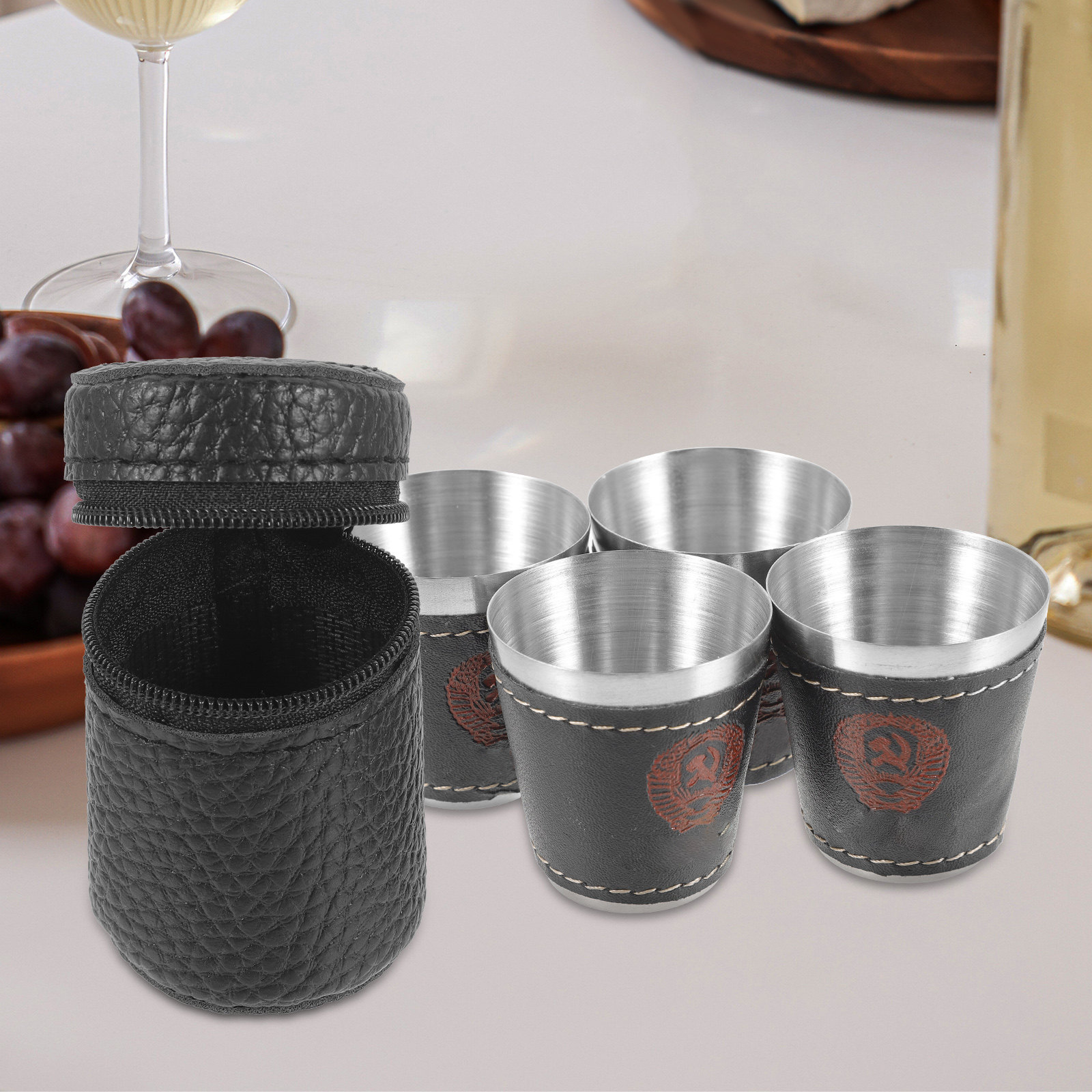 1Set Stainless Steel Wine Cup  - Outdoor Camping Set recensie en prijs