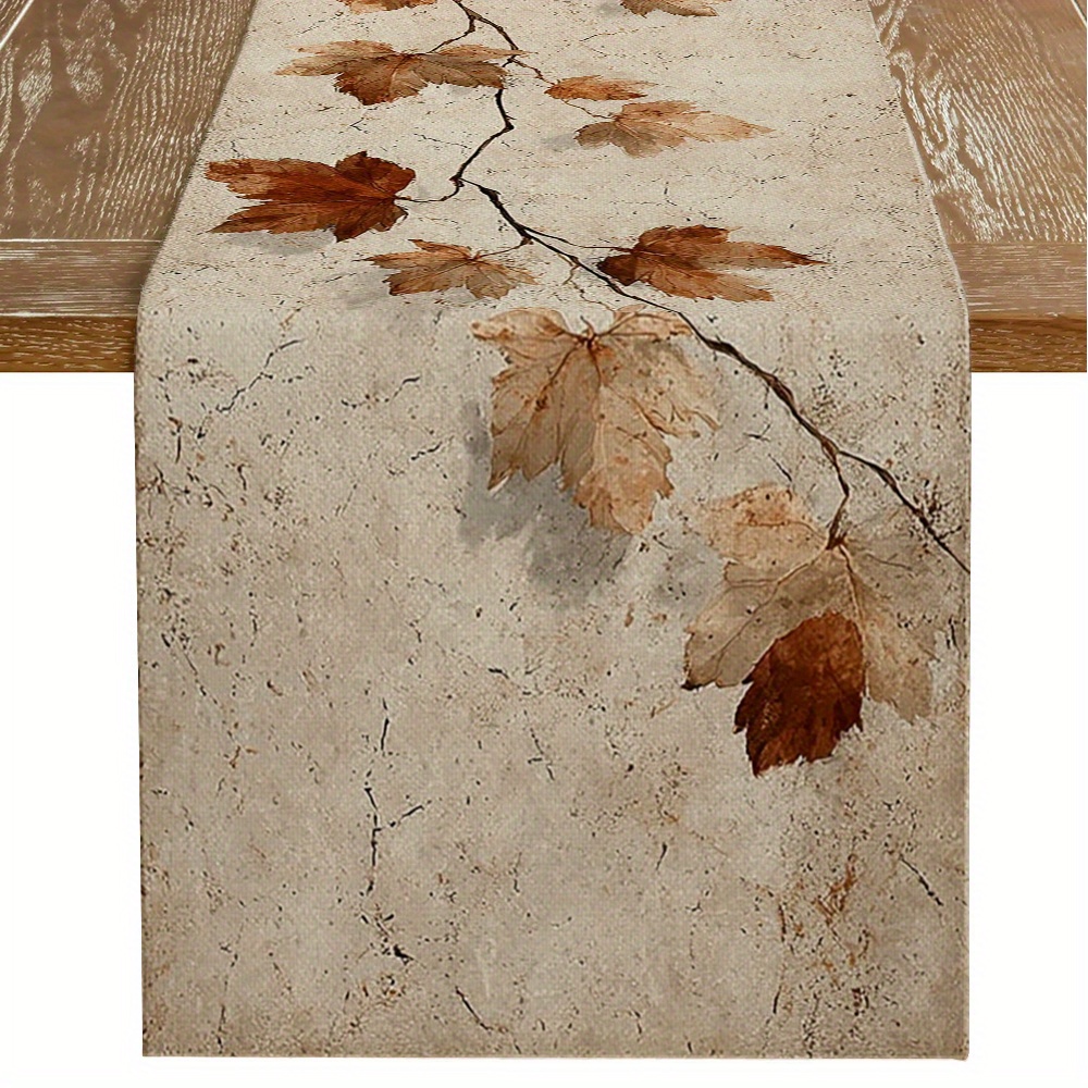 1 Autumn Fallen Leaf Theme Tab - Outdoor Camping Exhibition recensie en prijs