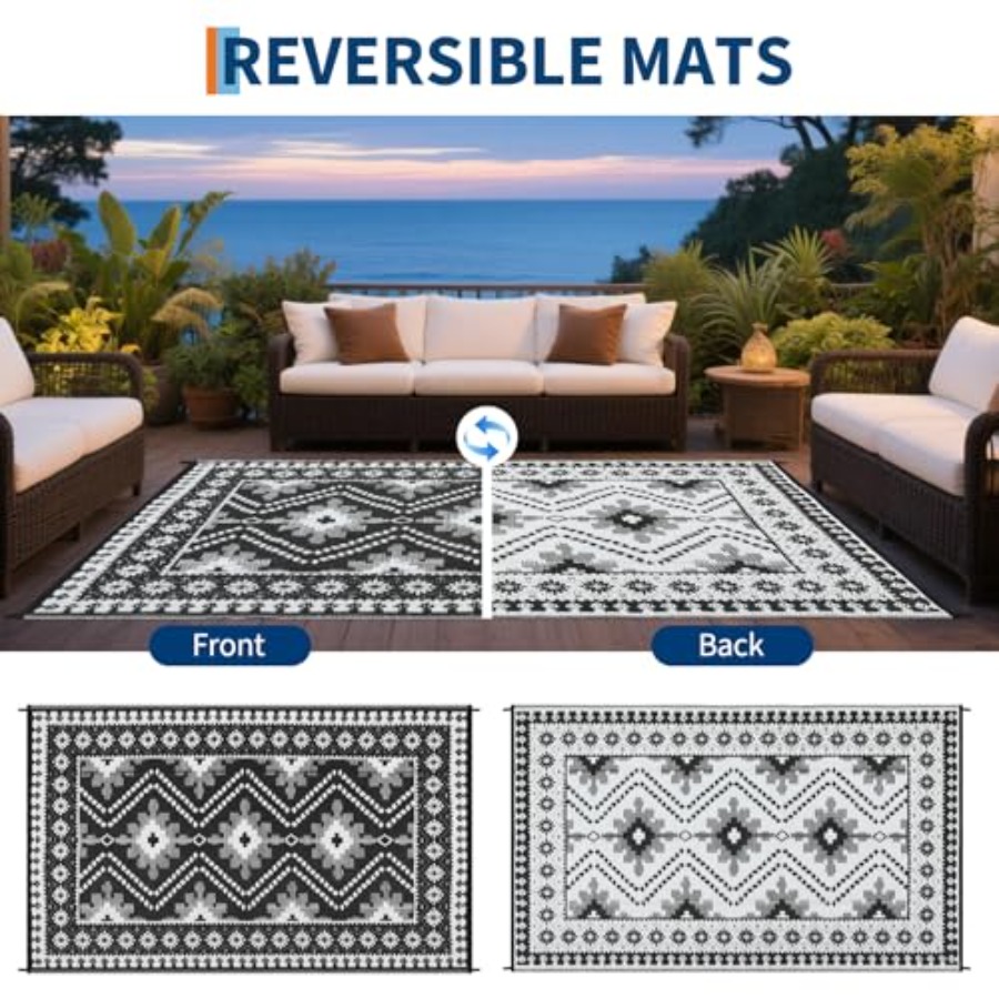 Outdoor Rug 9x18 for Patio Dec - Outdoor Camping Rugs 9X18 recensie en prijs
