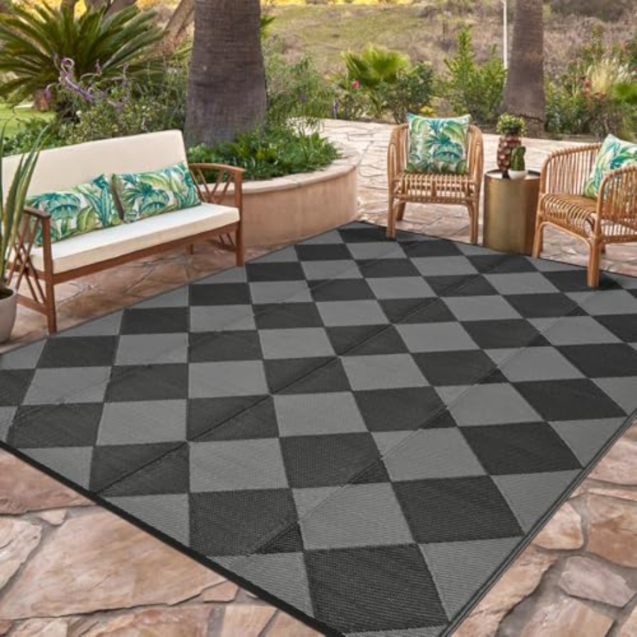 Outdoor Patio Rug 9x18, Revers - Outdoor Camping Rugs 9X18 recensie en prijs