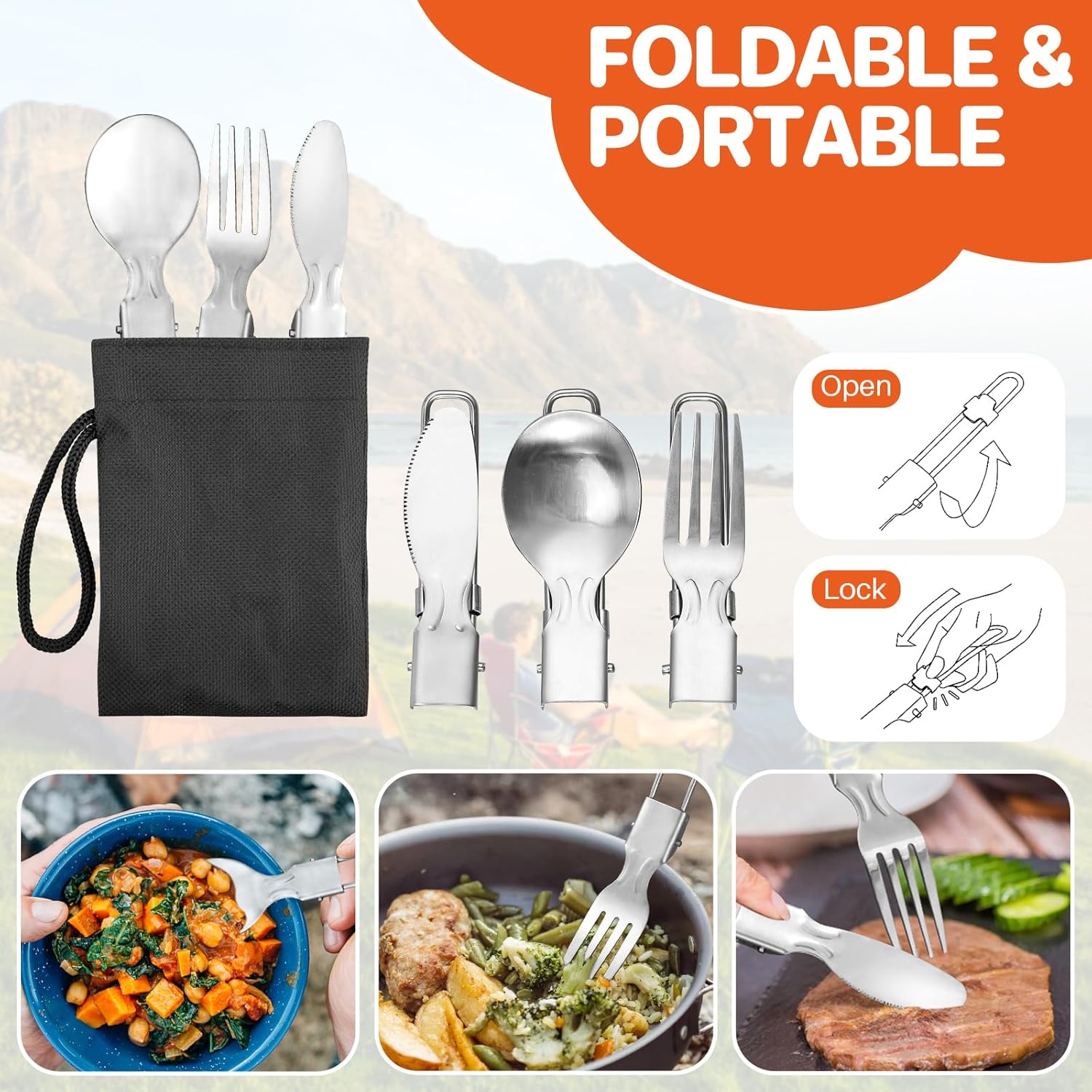 Non-Stick Camping Cookware Set - Outdoor Camping Kettle recensie en prijs