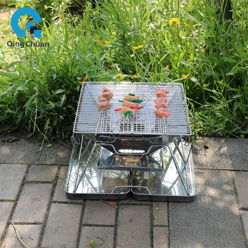 Camping Grill Charcoal Stove F - Outdoor Camping Fire Pit recensie en prijs