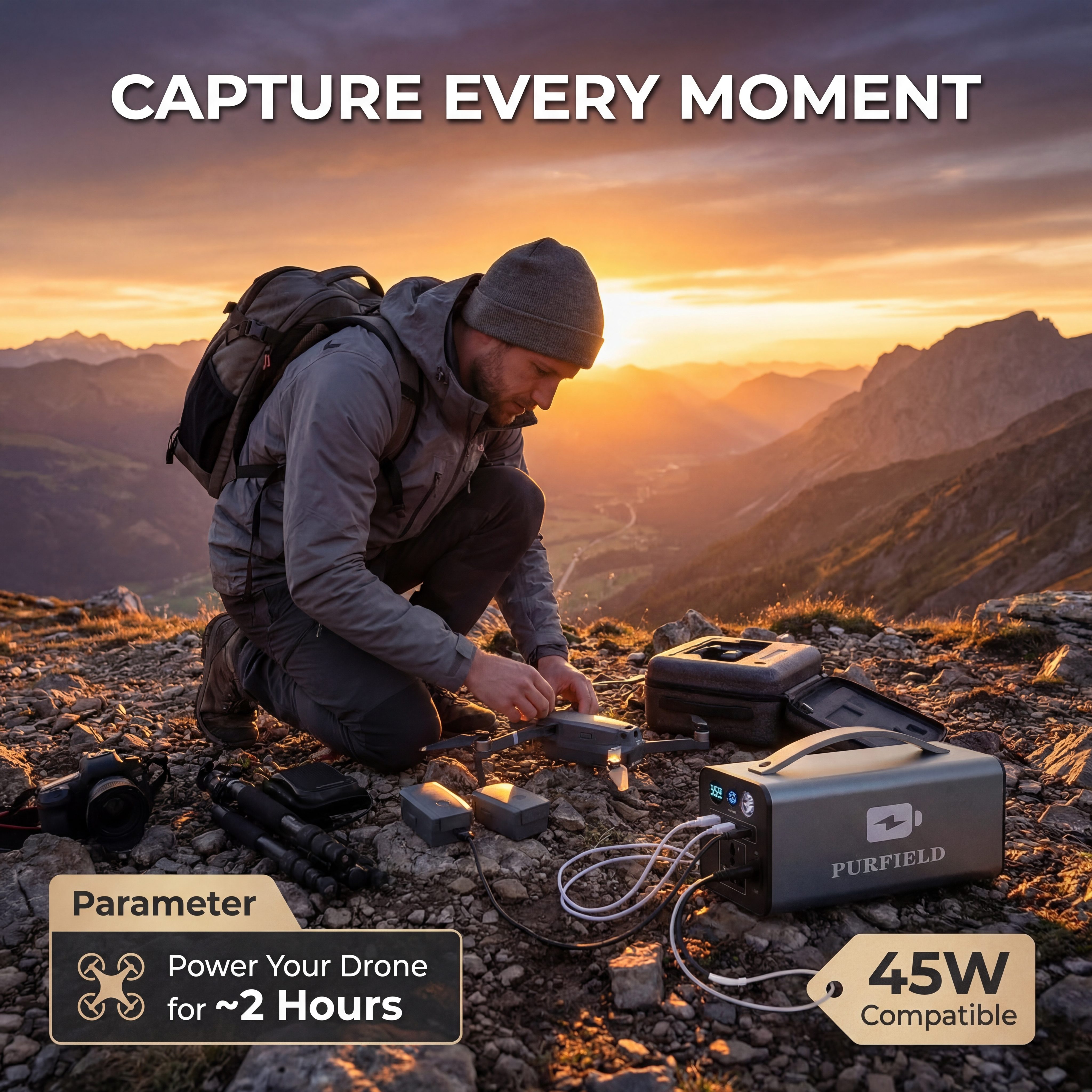 180W Outdoor Power Station 320 - Outdoor Camping Set recensie en prijs