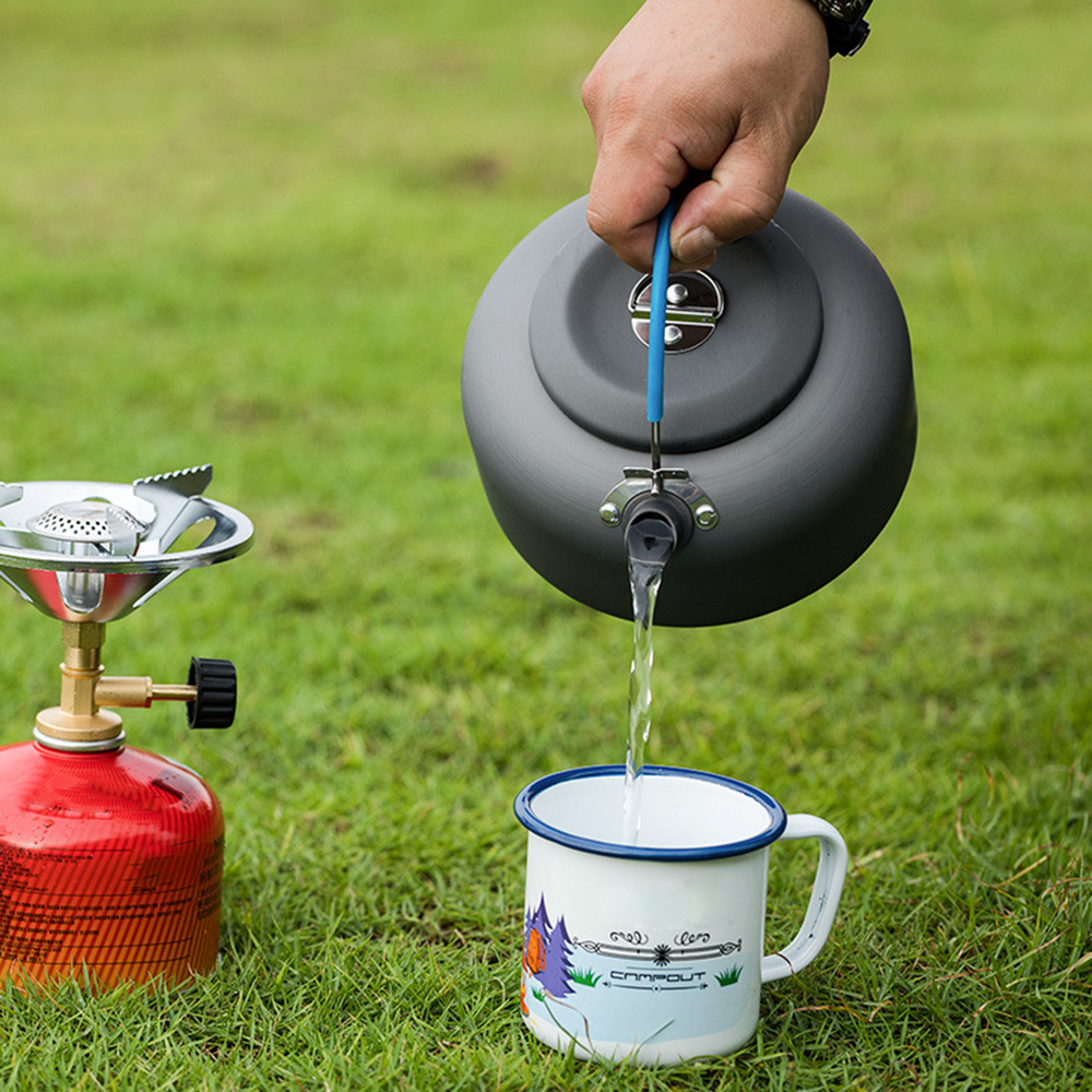 0.8L/1.4L Outdoor Lightweight  - Outdoor Camping Kettle recensie en prijs