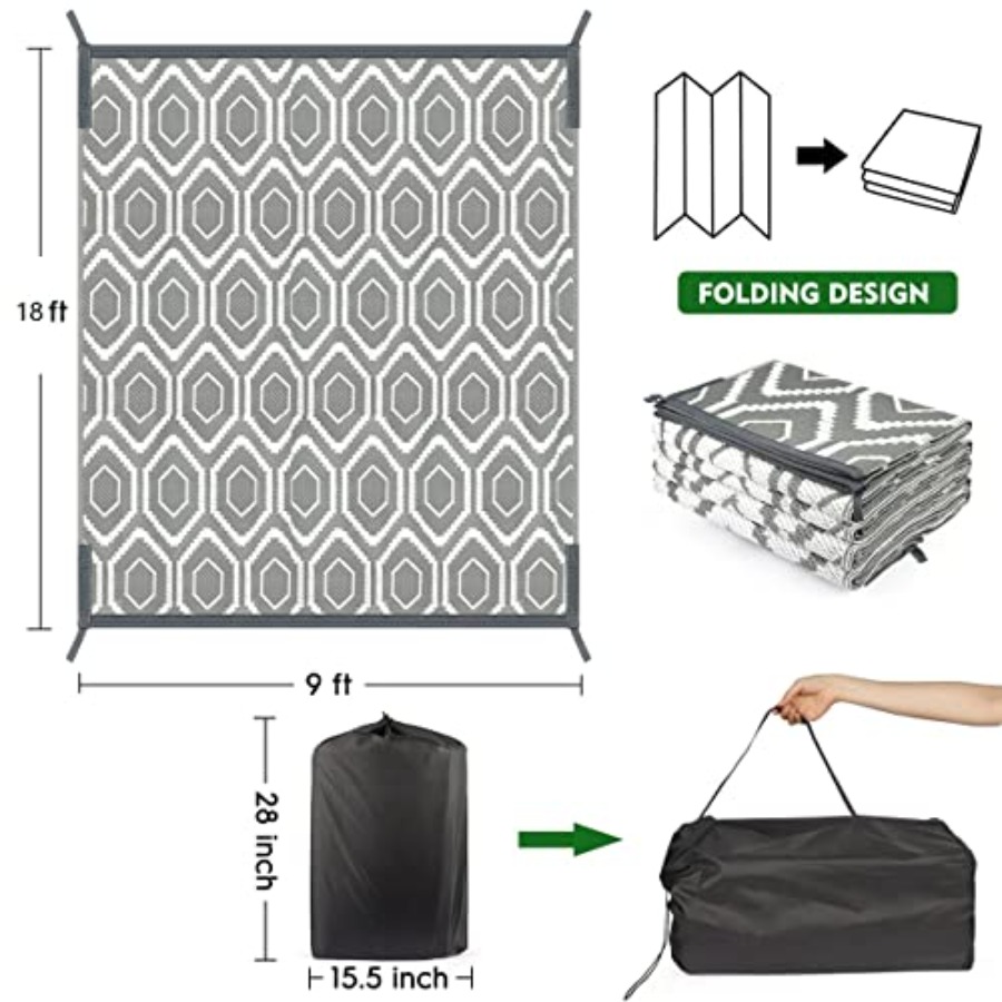 Outdoor Camping Rugs, 9x18 Pla - Outdoor Camping Rugs 9X18 recensie en prijs