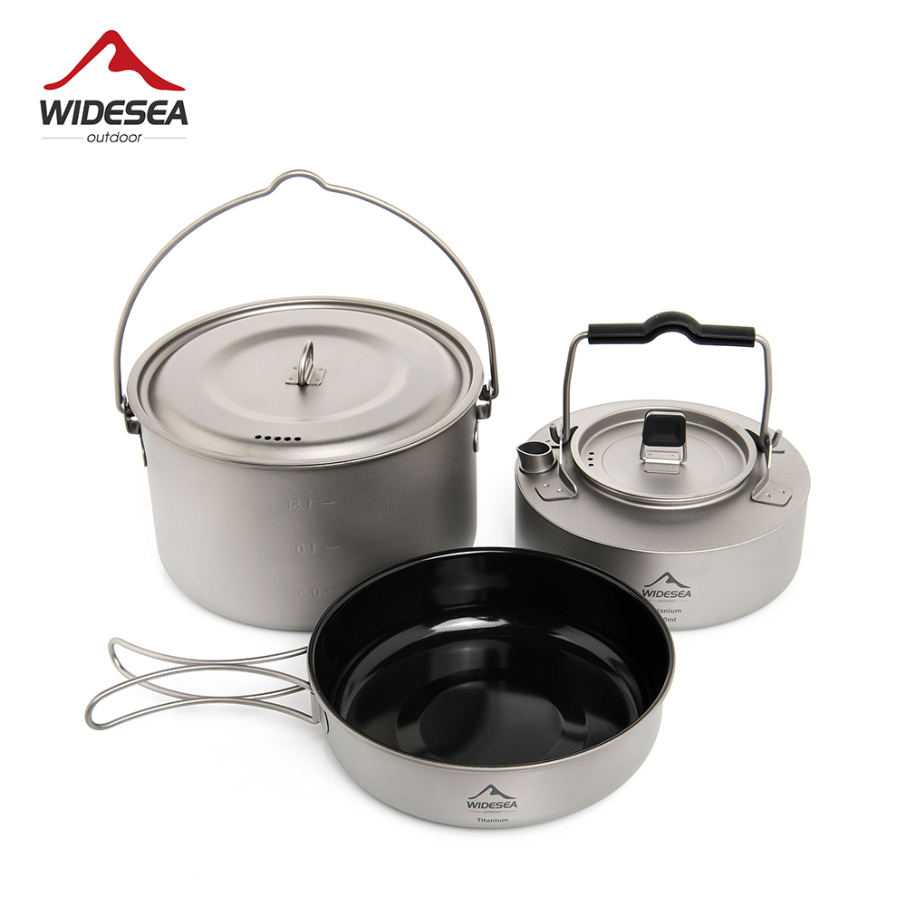 Widesea Ultralight Titanium Ca - Outdoor Camping Kettle recensie en prijs
