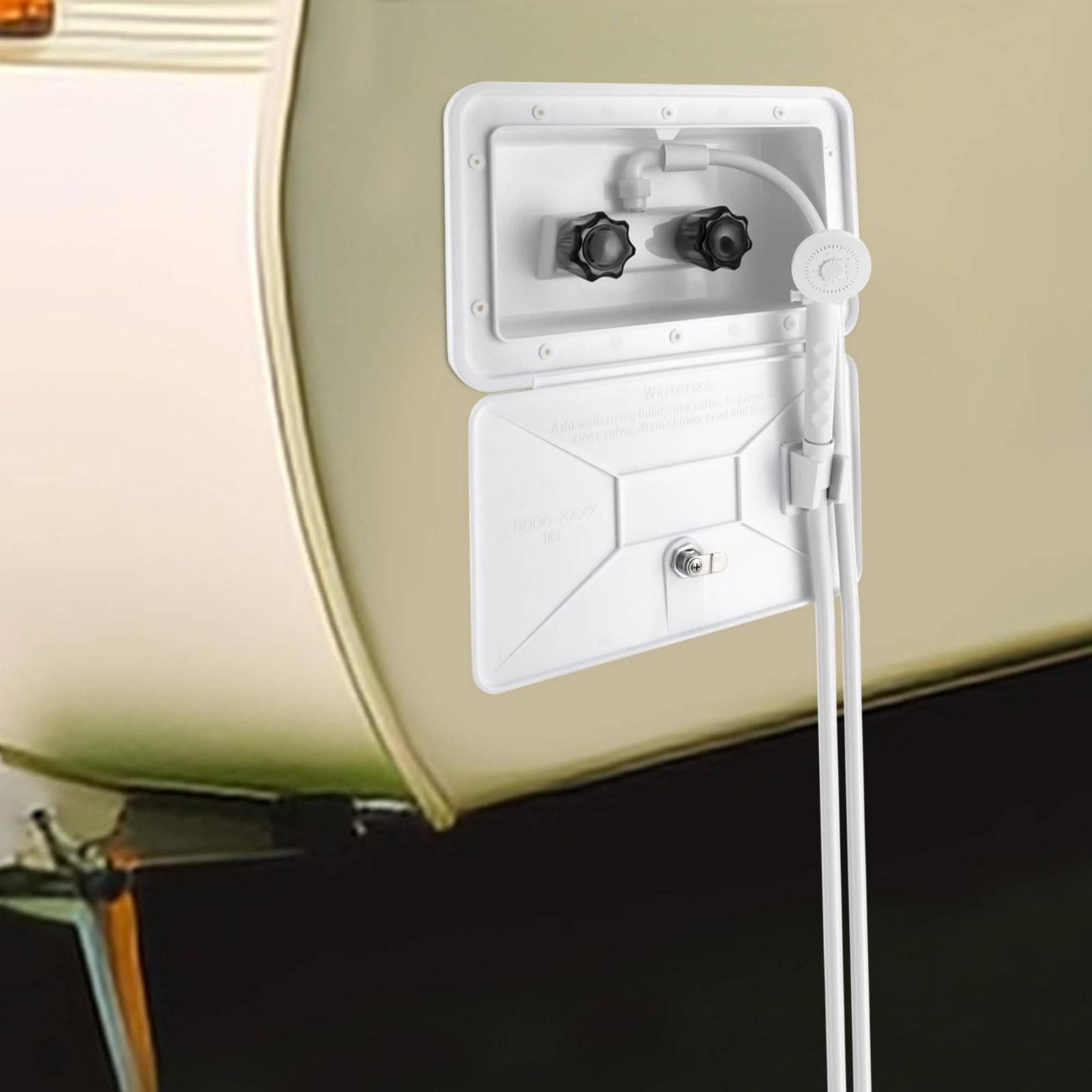 RV Exterior Shower Box Compact - Outdoor Camping Set recensie en prijs