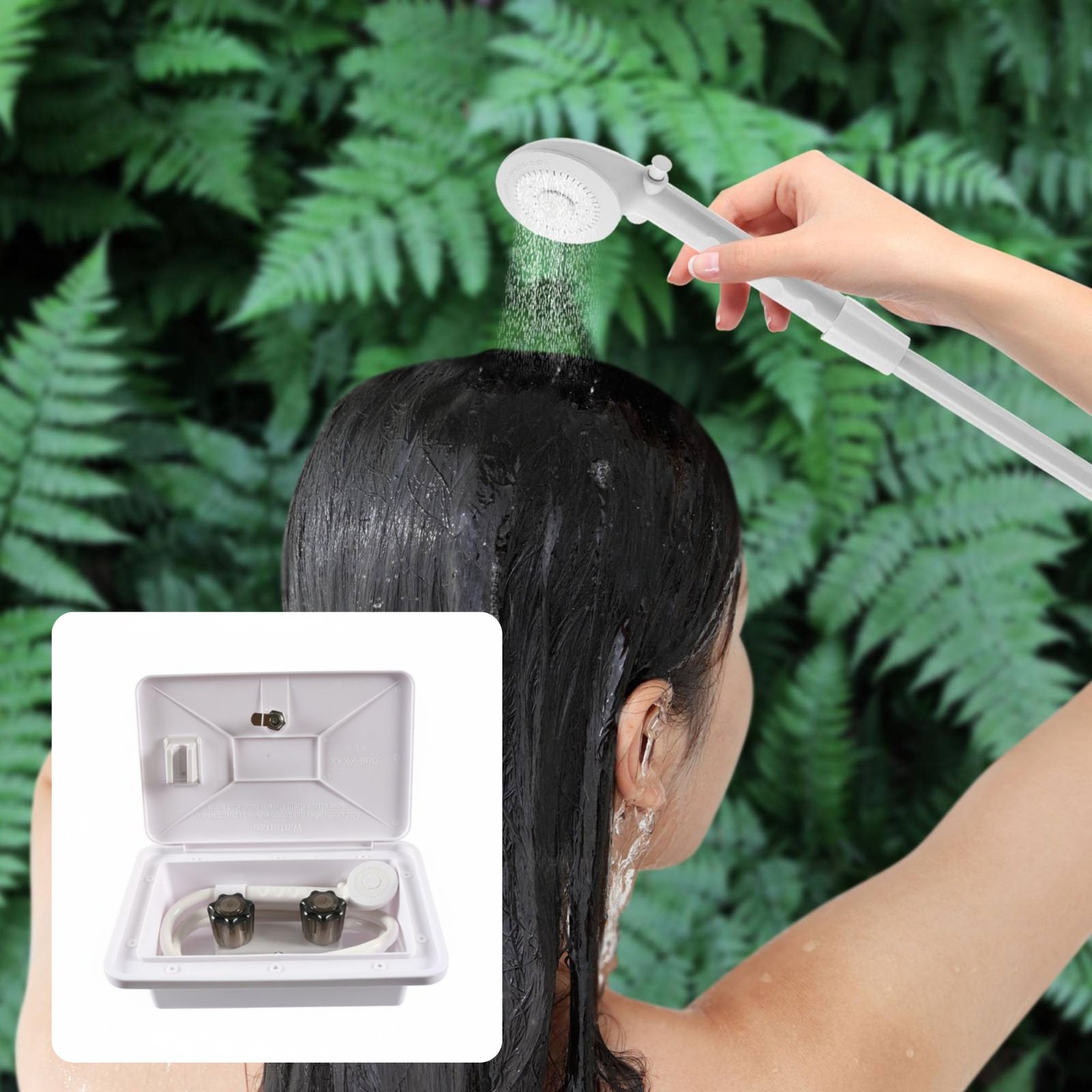 RV Exterior Shower Box Compact - Outdoor Camping Set recensie en prijs