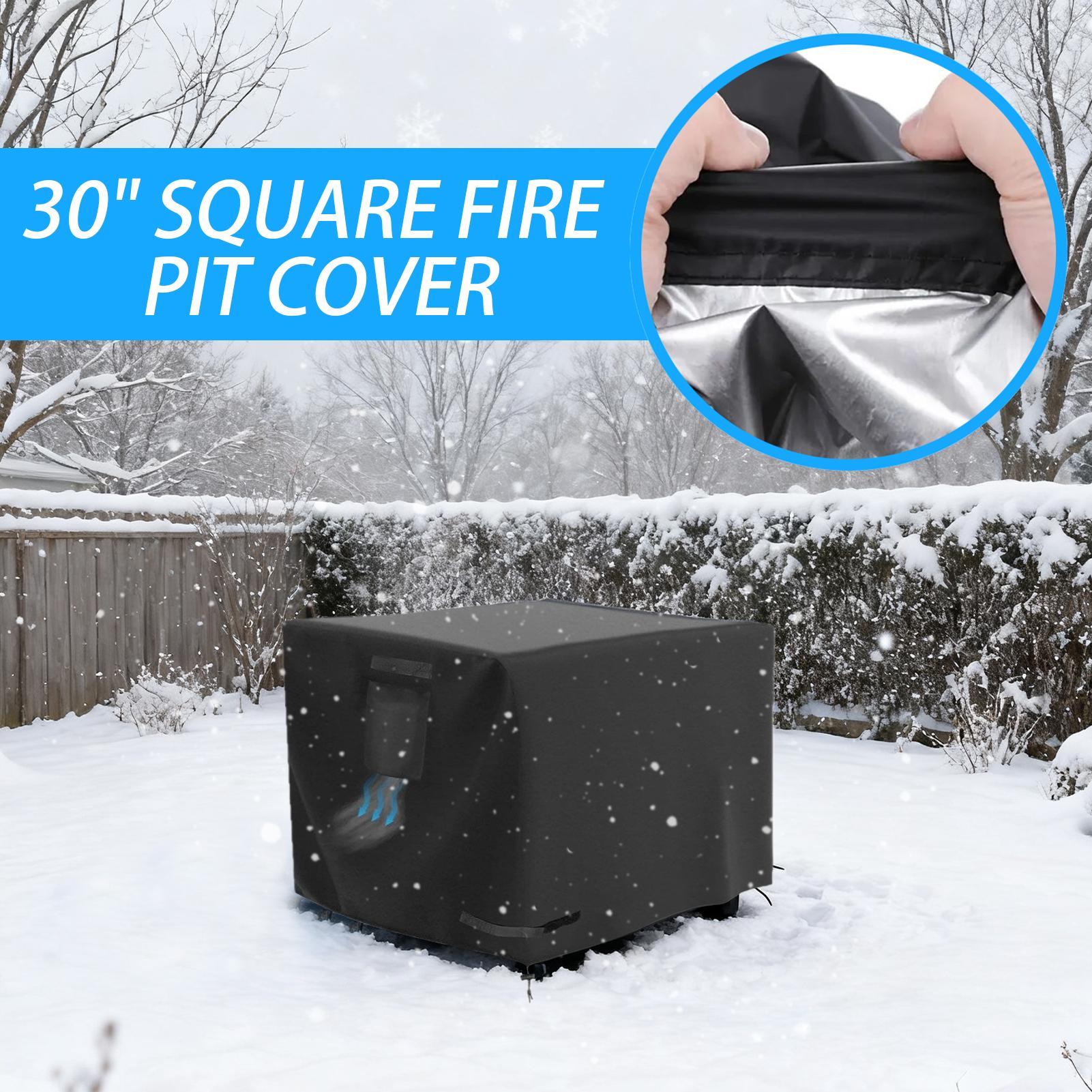 Fire Pit Cover Square 30 Inch  - Outdoor Camping Fire Pit recensie en prijs