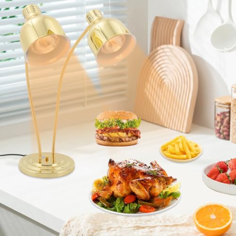 2-Head Food Warmer Lamp for Re - Headlamp recensie en prijs