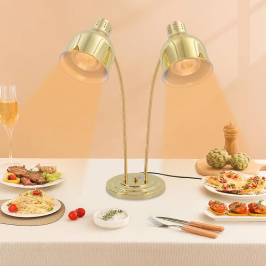 2-Head Food Warmer Lamp for Re - Headlamp recensie en prijs