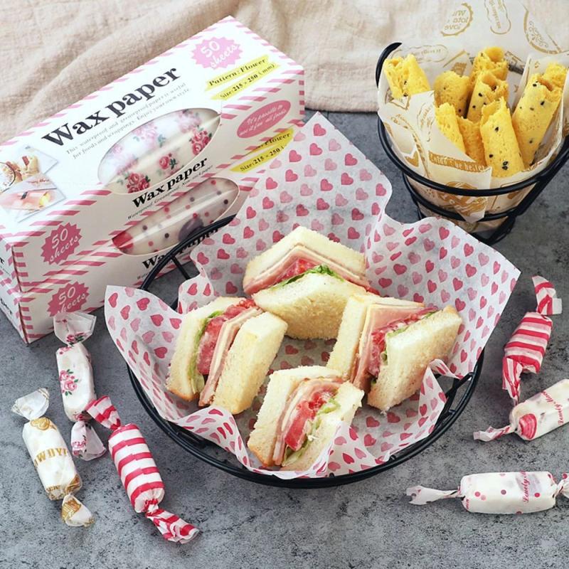 50pcs Food Grade Wax Paper Cam - Outdoor Camping Kitchen recensie en prijs