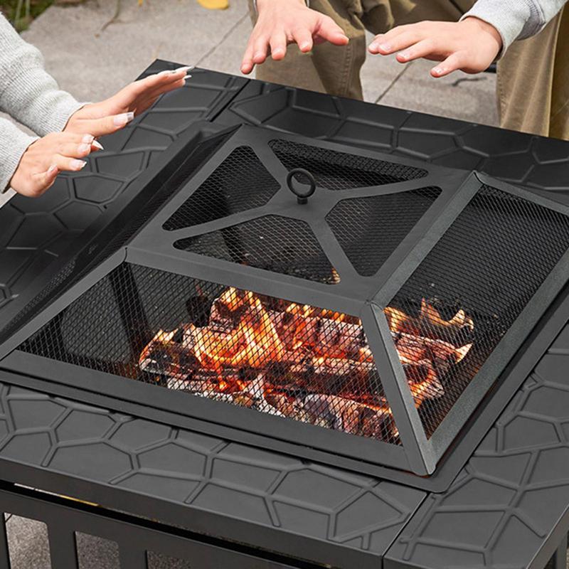 Camping Firewood Stove Square  - Outdoor Camping Fire Pit recensie en prijs
