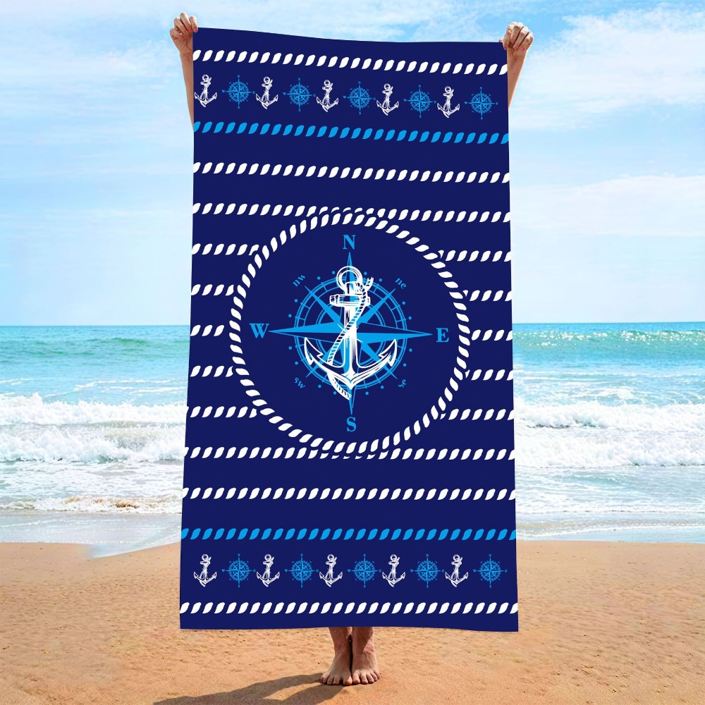 Anchor Beach Towel70x140CM Qui - Camp Towel Microfiber recensie en prijs