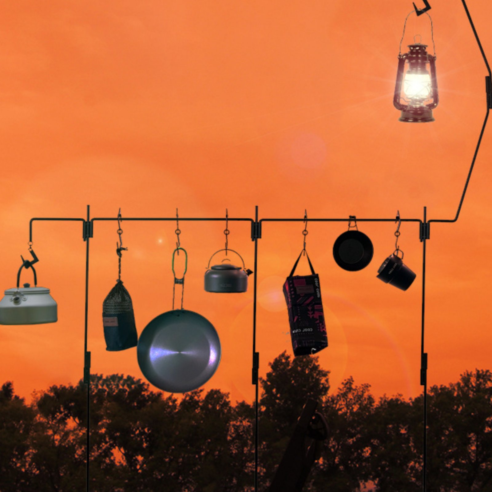 Camping Lantern Stand Easy to  - Outdoor Camping Kitchen recensie en prijs