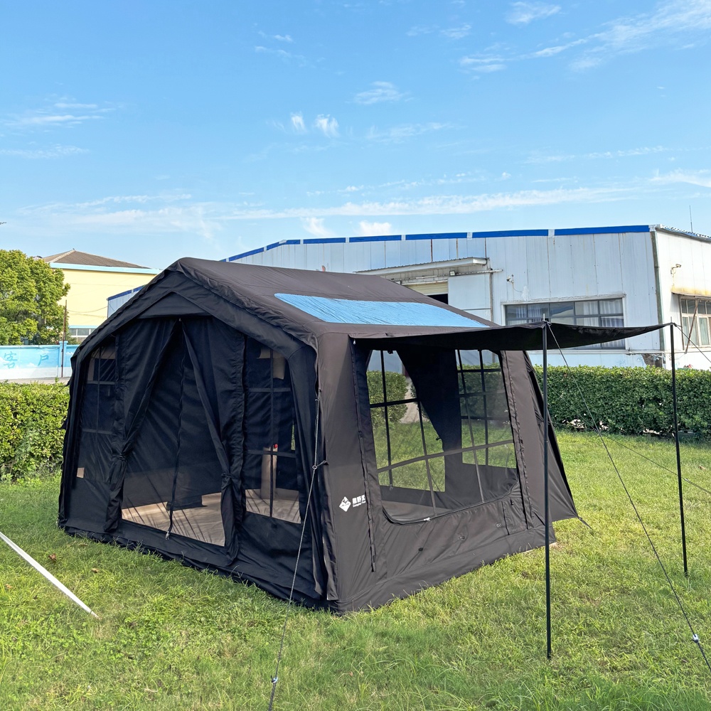 Black Automatic Inflatable Ten - Outdoor Camping On Youtube recensie en prijs