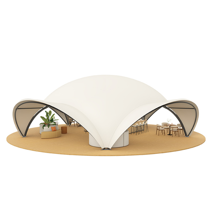 Outdoor tent large cloud canop - Outdoor Camping Exhibition recensie en prijs