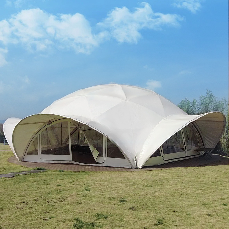 Outdoor tent large cloud canop - Outdoor Camping Exhibition recensie en prijs