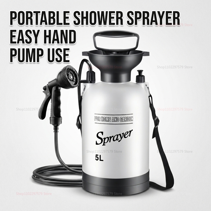 Portable Camping Shower 5L Man - Outdoor Camping Shower recensie en prijs