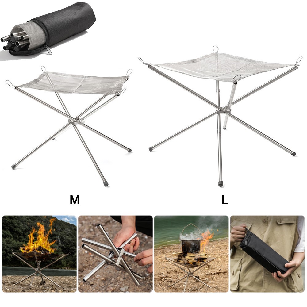 Portable Camping Fire Pit Gril - Outdoor Camping Fire Pit recensie en prijs