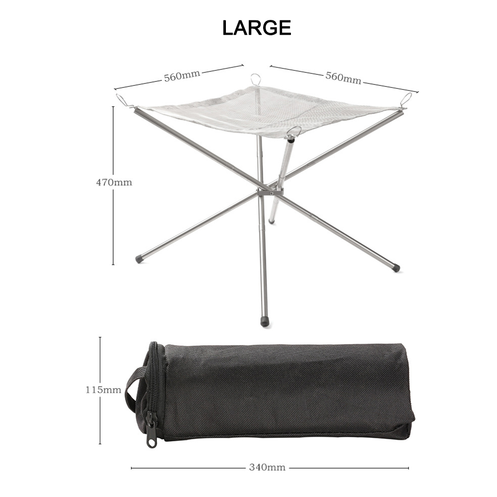 Portable Camping Fire Pit Gril - Outdoor Camping Fire Pit recensie en prijs
