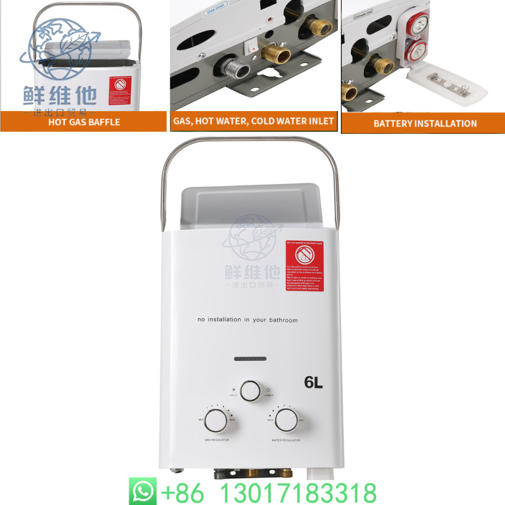 6L 12KW Stainless Steel Instan - Outdoor Camping Hot Water Heater recensie en prijs